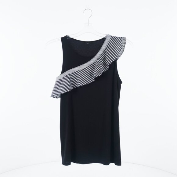 INC - Asymmetrical Ruffle Top - INC International Concept. Size small.Brand new. - Picture 2 of 4